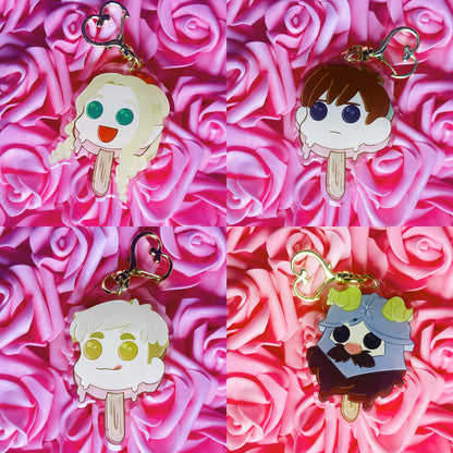 Yummy Dungeon-Popsicle Keychains