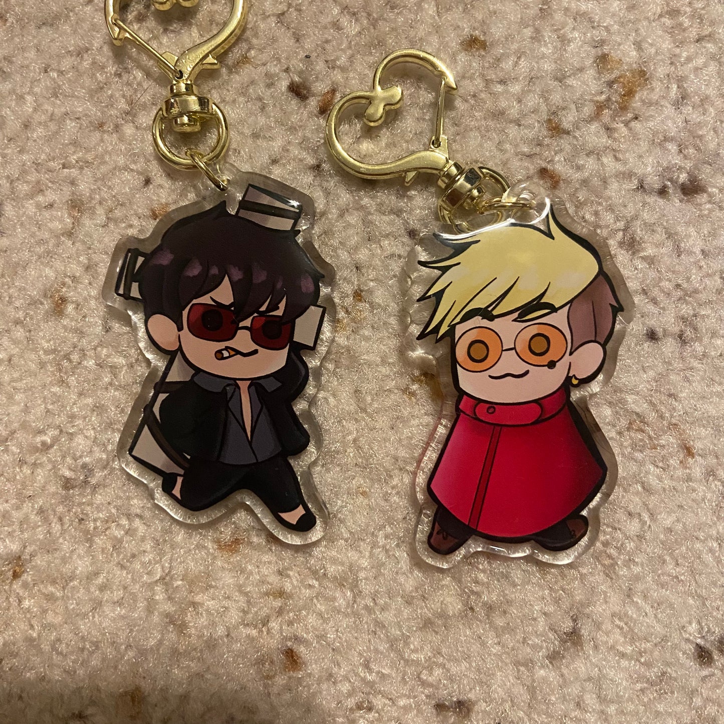 Trigun Chibis Keychains